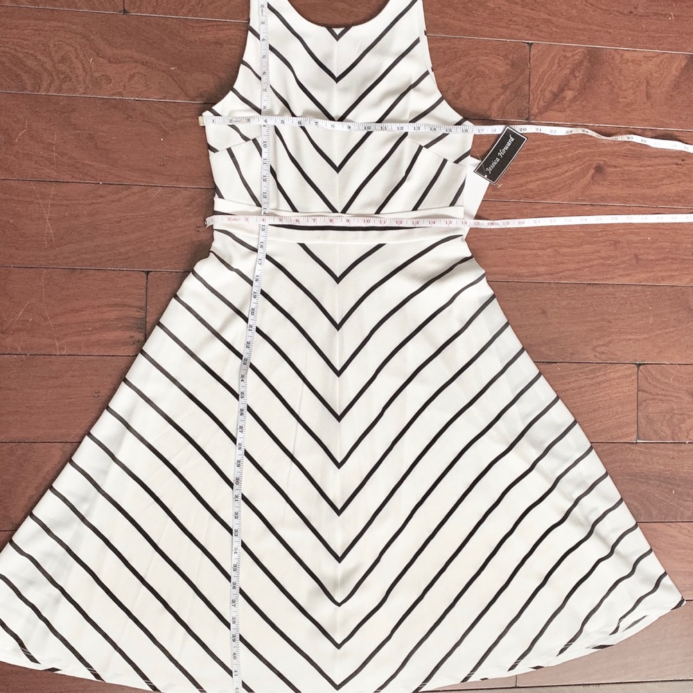 Jessica Howard Tie Back A-Line Dress NWT - Picture 7 of 8